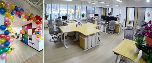 海虹老人深圳辦事處新辦公室隆重開幕，辦公設(shè)備全面升級